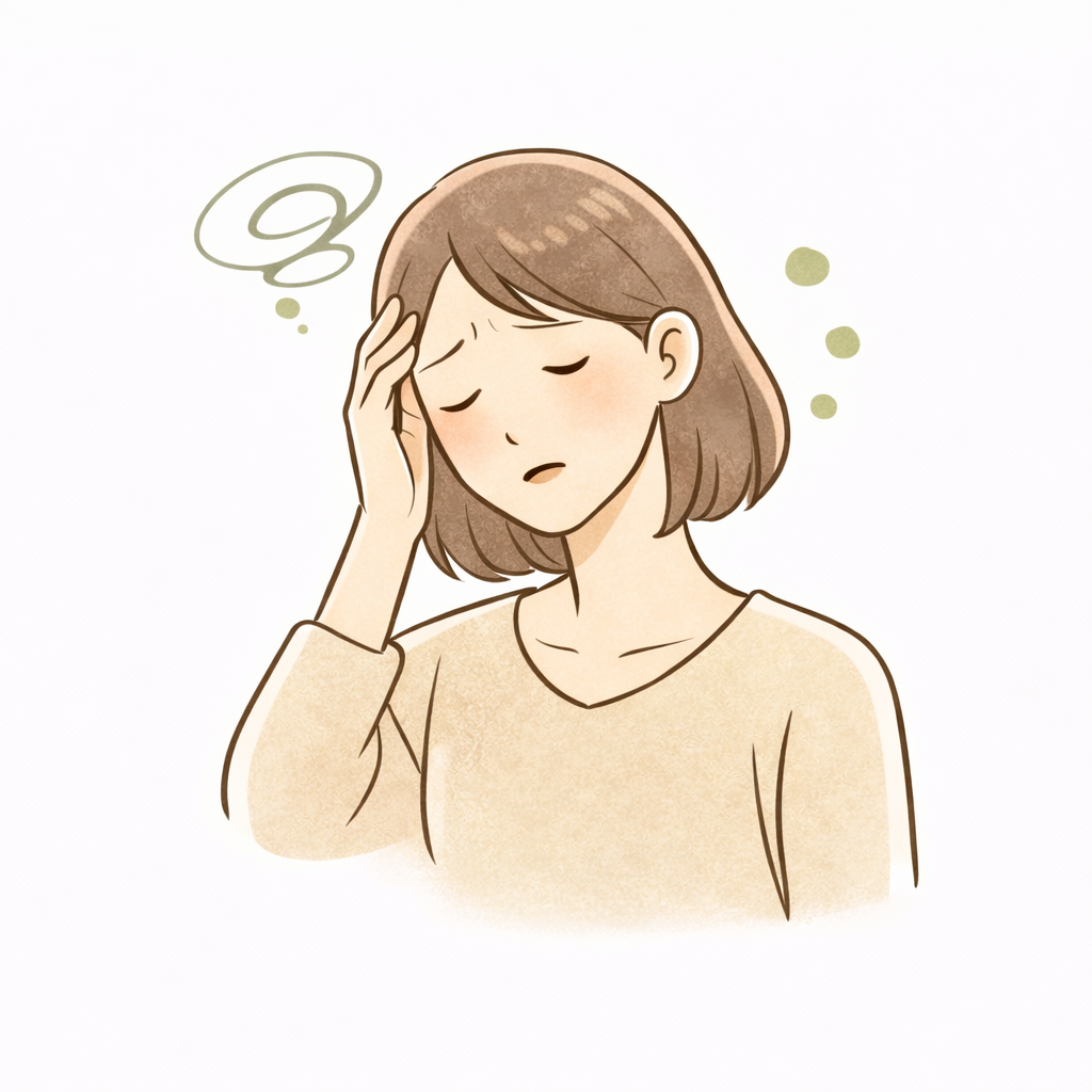 自律神経の乱れの症状イラスト