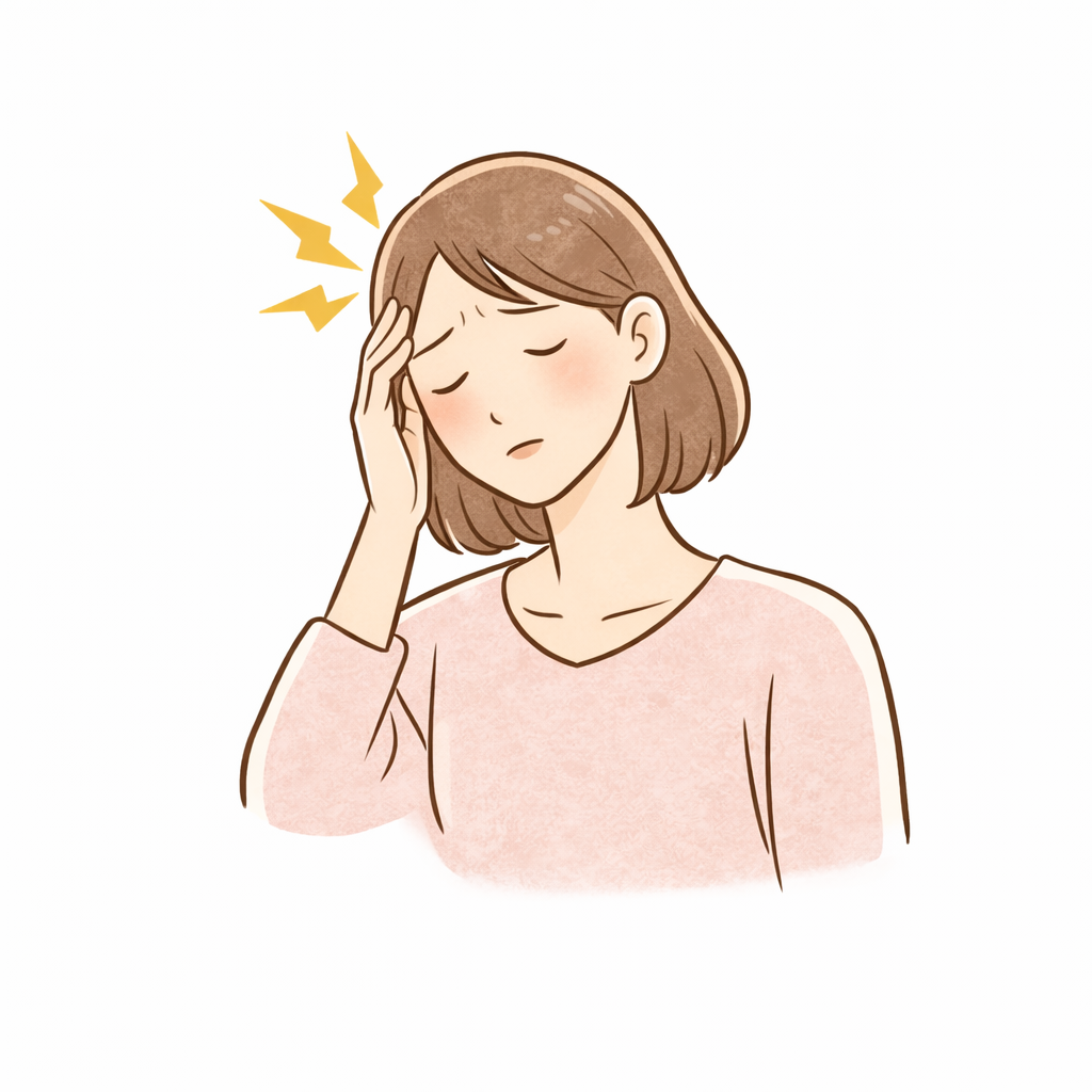 頭痛の症状イラスト